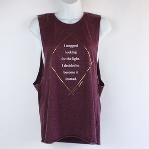 Spiritual Gangster Become The Light Muscle Tank